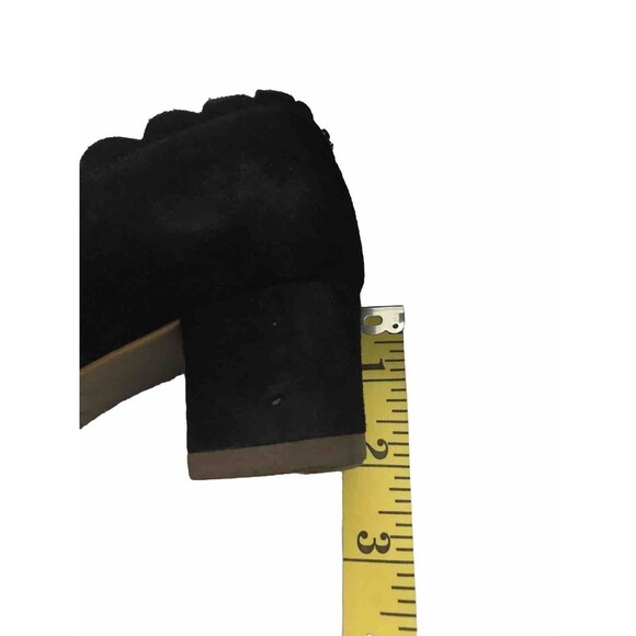 Kate Spade Black Kid Suede Pump/ Shoes Size 6M Black Color - Picture 9 of 13